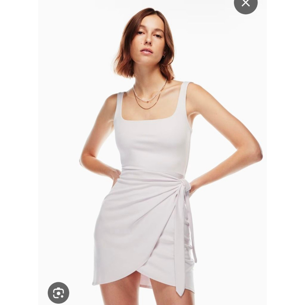 Wilfred Light Pink Mini Dress Extra Small - Picture 2 of 7